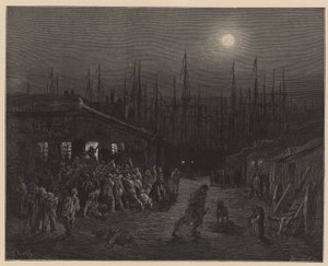 Londres Docklands de Gustave Dore